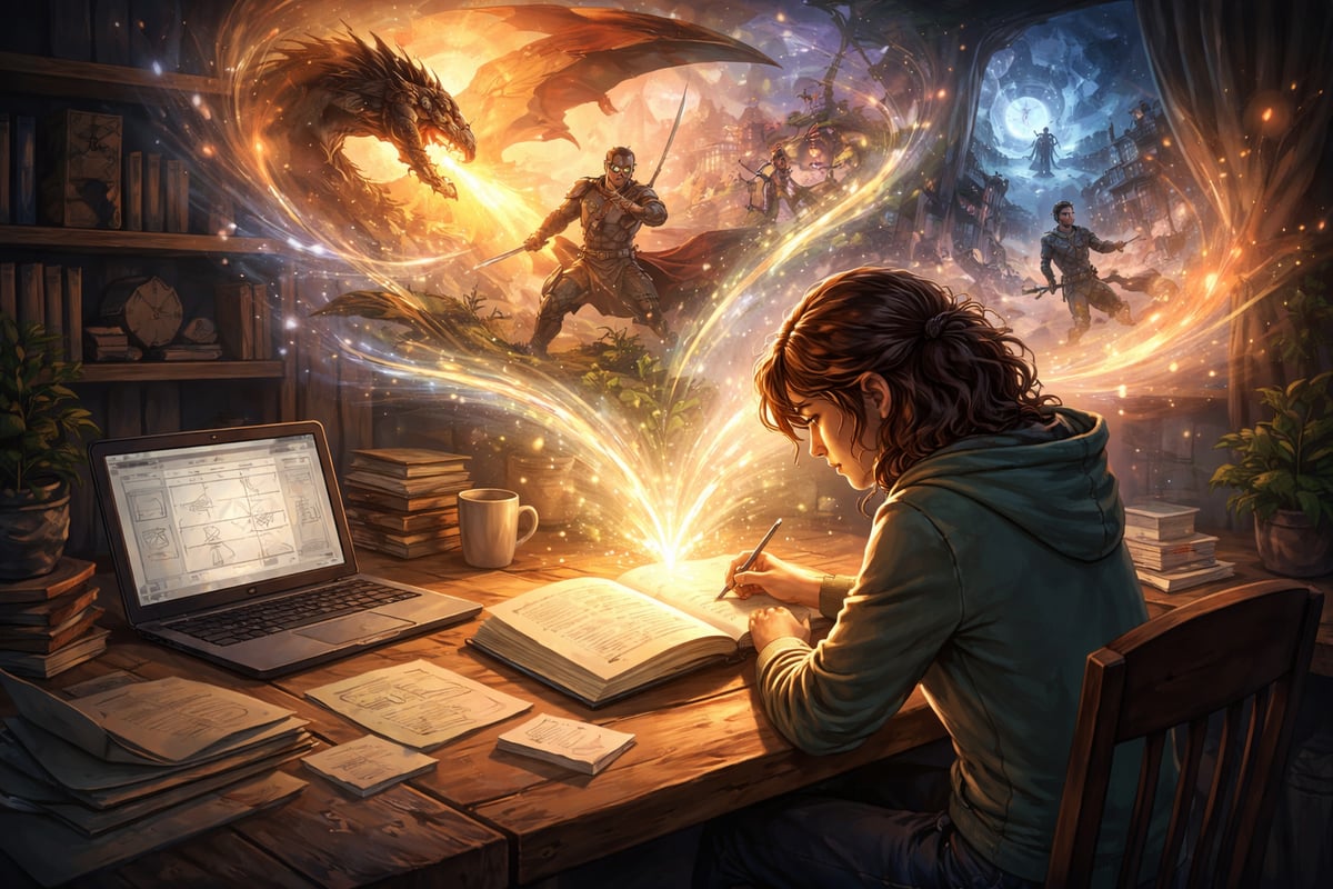 A Plot Prompt That Builds a Real Story (Not Random Scenes)