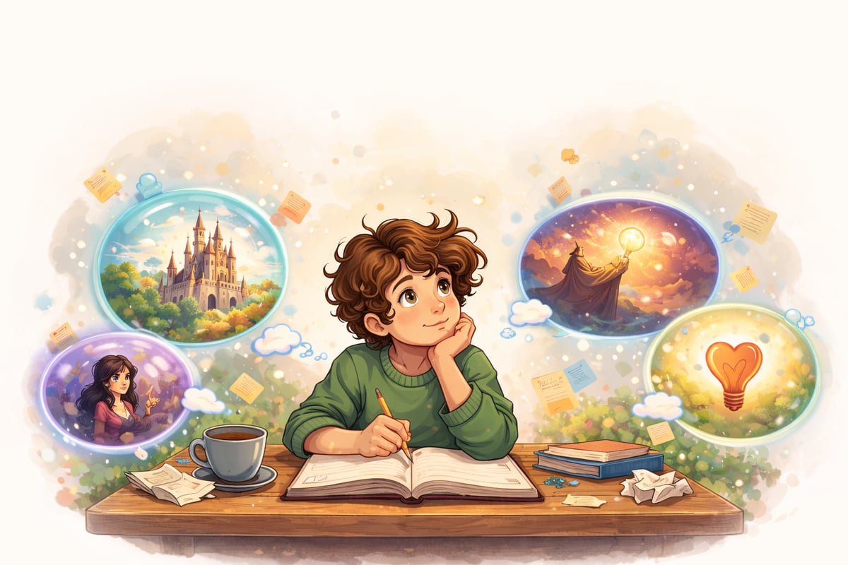 Illustration for How to Start a Novel When You Have Too Many Ideas